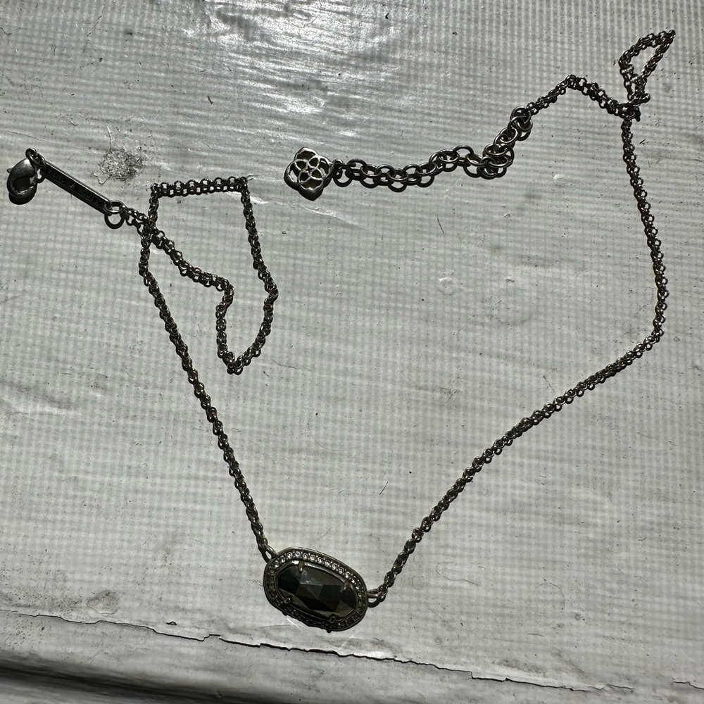 Kendra Scott gunmetal elisa